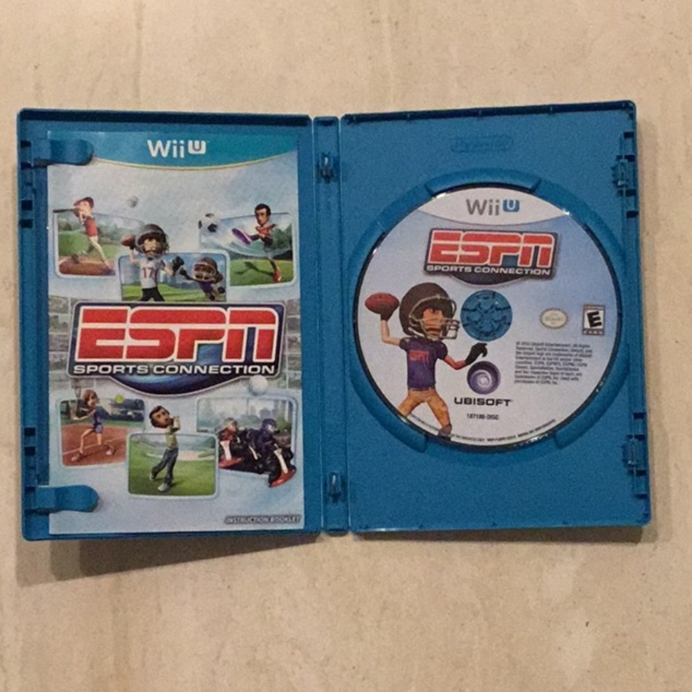 ESPN Sports Connection Nintendo Wii U Game Complete - Picture 3 of 6
